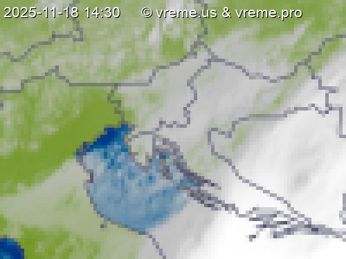 Oblačnost Slovenija