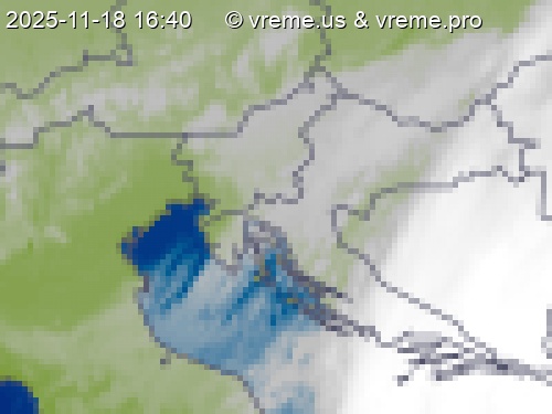 Oblačnost Slovenija