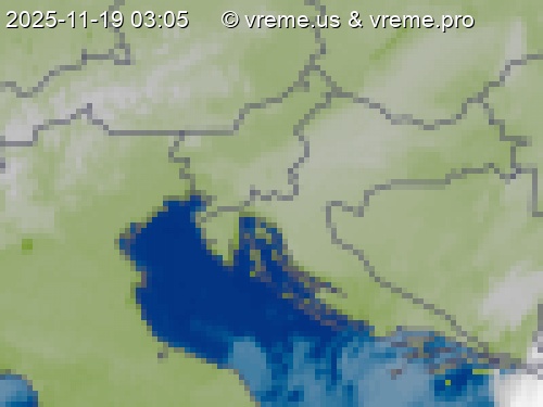 Oblačnost Slovenija