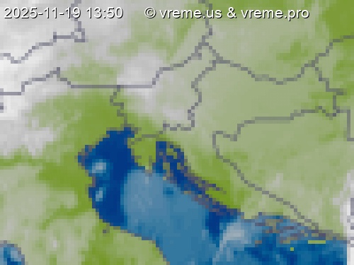 Oblačnost Slovenija