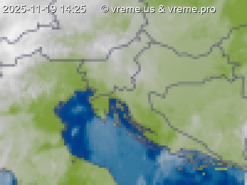 Oblačnost Slovenija