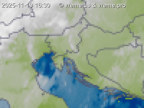 Oblačnost Slovenija