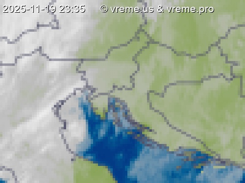 Oblačnost Slovenija