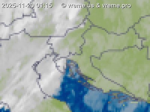 Oblačnost Slovenija