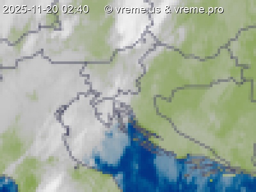 Oblačnost Slovenija