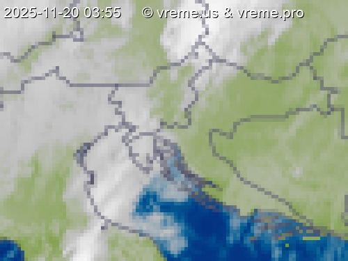 Oblačnost Slovenija