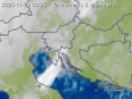 Oblačnost Slovenija