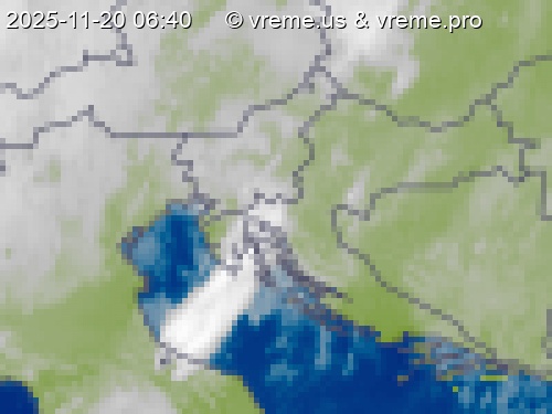 Oblačnost Slovenija