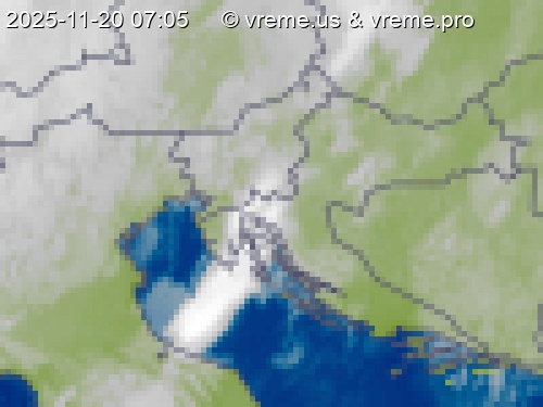 Oblačnost Slovenija