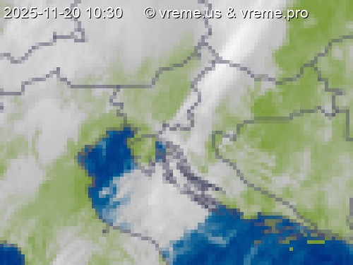 Oblačnost Slovenija