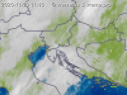 Oblačnost Slovenija