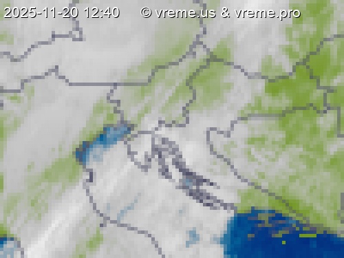Oblačnost Slovenija