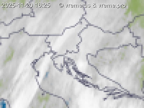 Oblačnost Slovenija