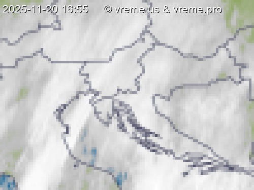 Oblačnost Slovenija