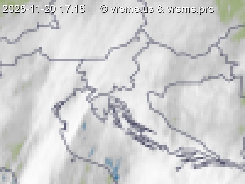 Oblačnost Slovenija