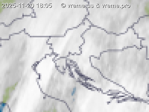 Oblačnost Slovenija