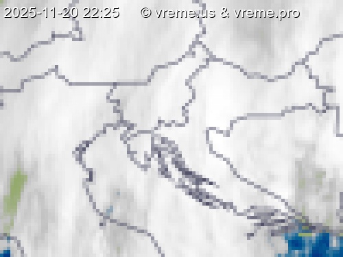 Oblačnost Slovenija