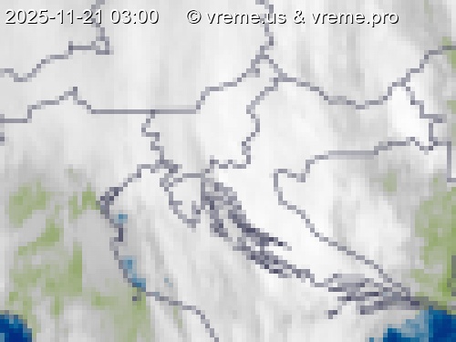 Oblačnost Slovenija