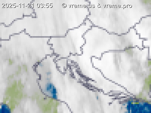Oblačnost Slovenija