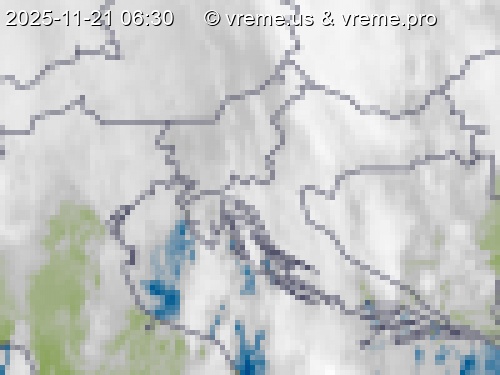 Oblačnost Slovenija