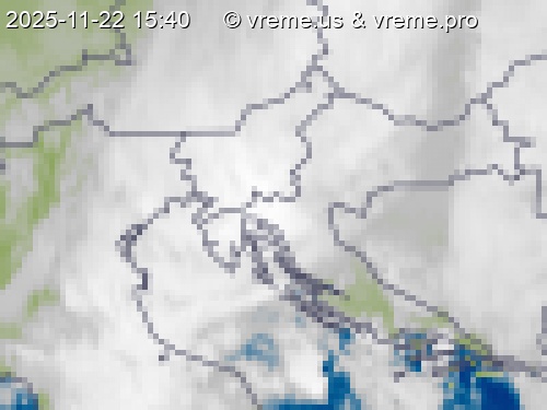 Oblačnost Slovenija