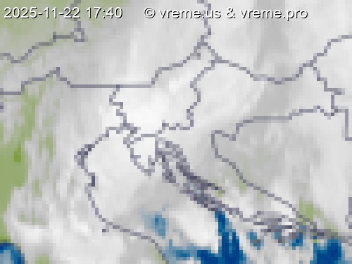 Oblačnost Slovenija