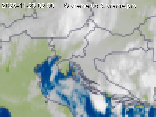 Oblačnost Slovenija