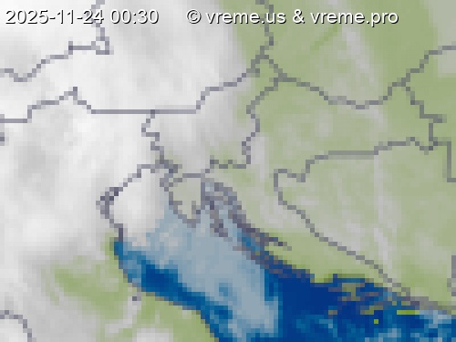 Oblačnost Slovenija