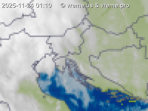 Oblačnost Slovenija