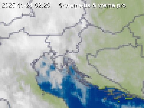 Oblačnost Slovenija