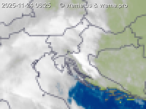 Oblačnost Slovenija