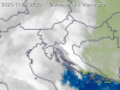 Oblačnost Slovenija