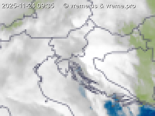 Oblačnost Slovenija