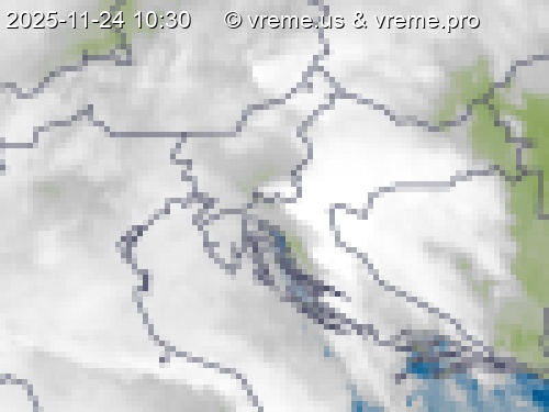 Oblačnost Slovenija
