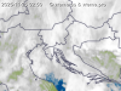 Oblačnost Slovenija
