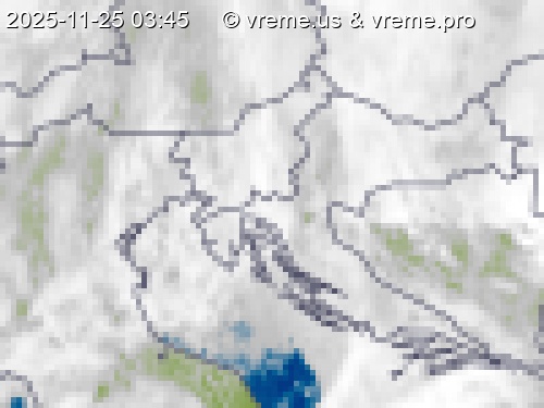 Oblačnost Slovenija