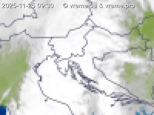 Oblačnost Slovenija