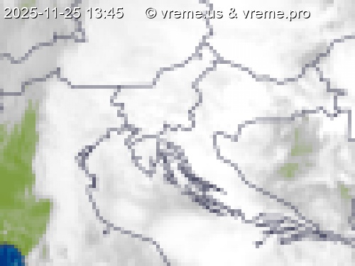 Oblačnost Slovenija