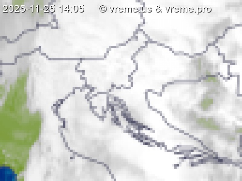 Oblačnost Slovenija