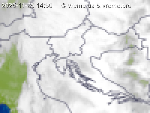 Oblačnost Slovenija