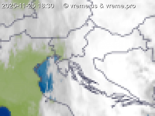 Oblačnost Slovenija