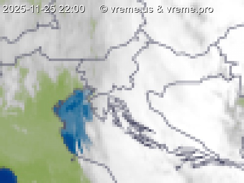 Oblačnost Slovenija