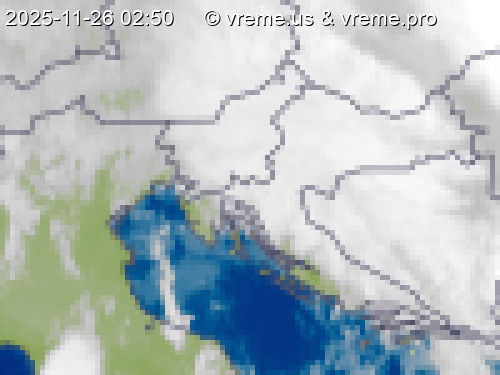 Oblačnost Slovenija