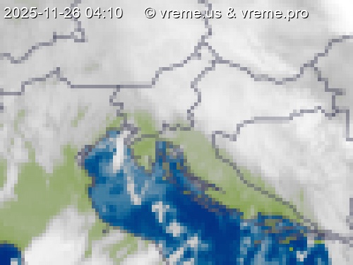 Oblačnost Slovenija