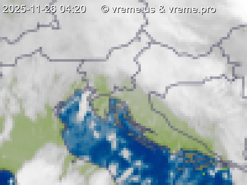 Oblačnost Slovenija