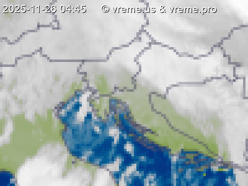 Oblačnost Slovenija