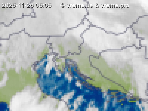 Oblačnost Slovenija