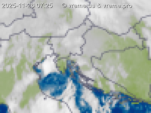 Oblačnost Slovenija
