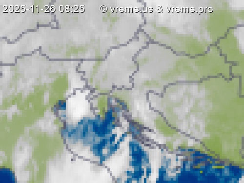 Oblačnost Slovenija
