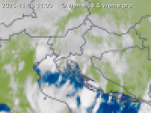 Oblačnost Slovenija